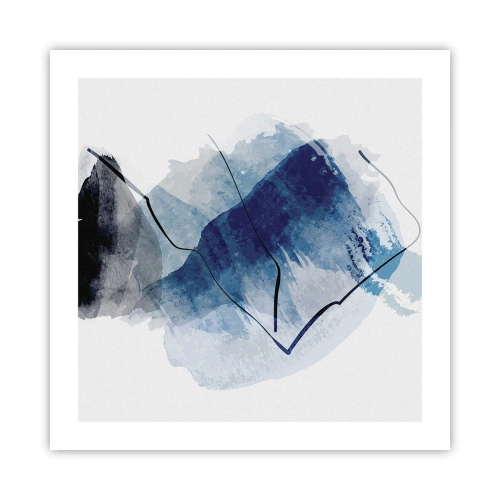 Plakat - Lodowa góra - 50x50 cm