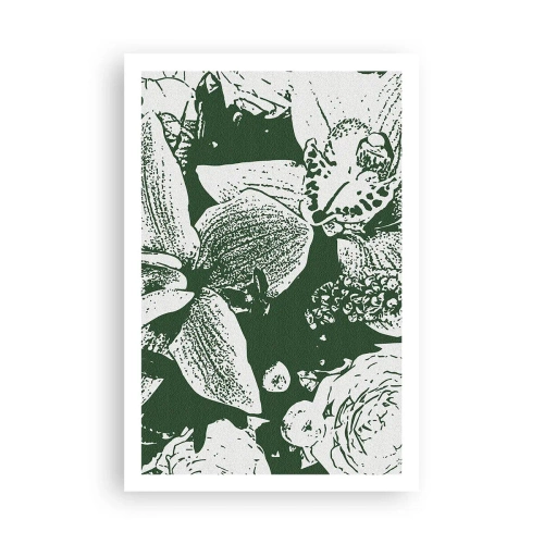 Plakat - Bukiet - świat zieleni - 61x91 cm