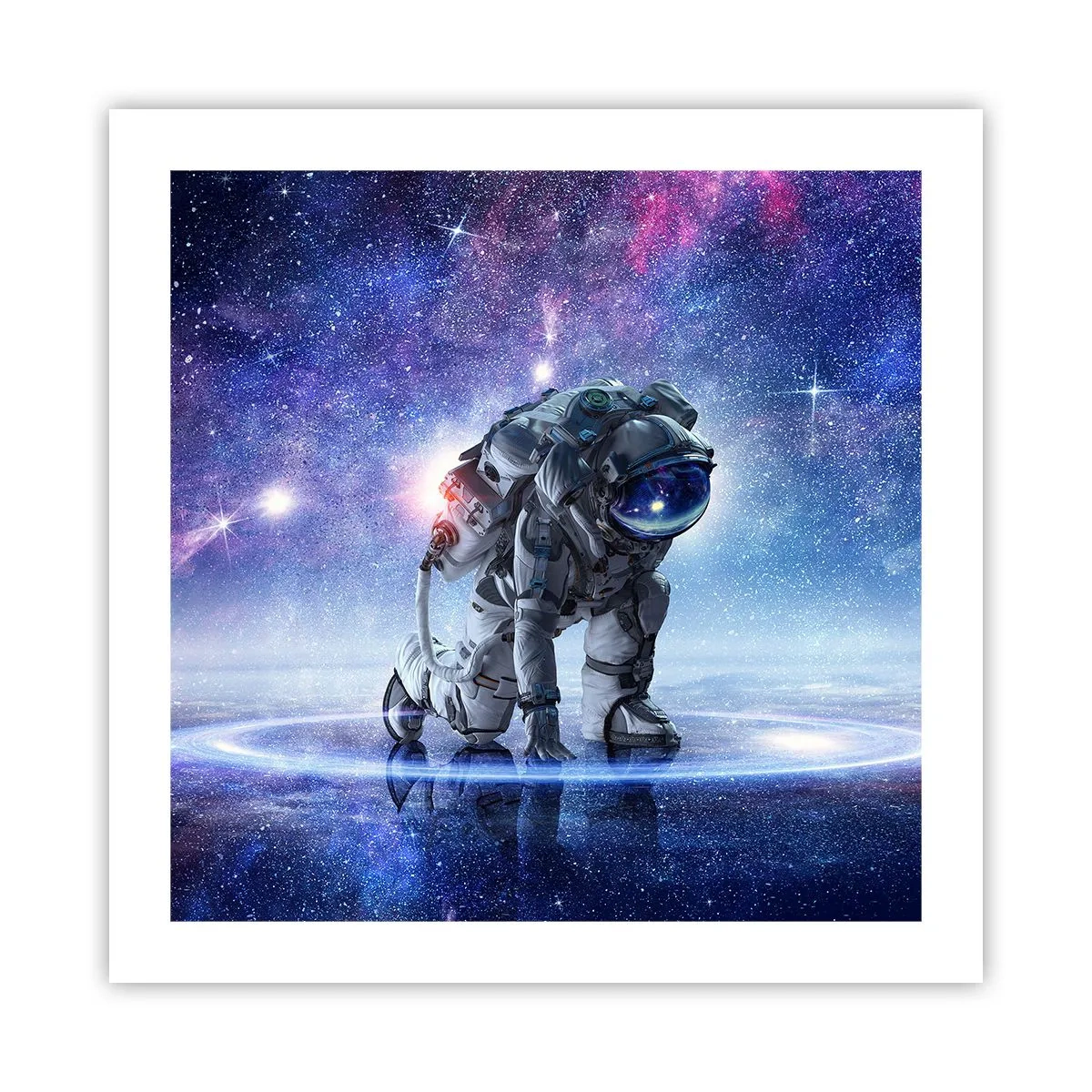 Plakat - Niebo gwiaździste nade mną - 50x50 cm