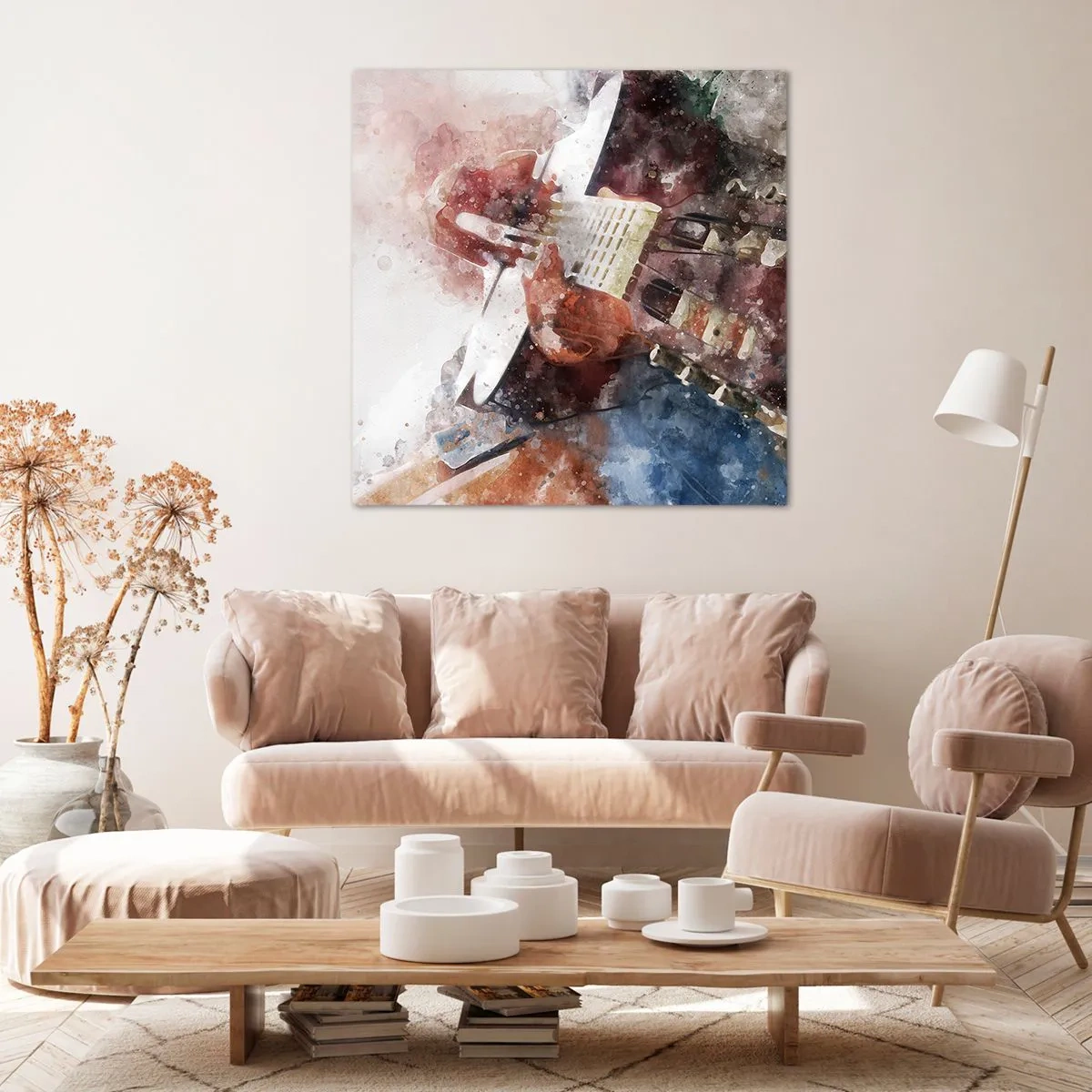 Obraz na płótnie - I co o tym myślisz? - 60x60 cm