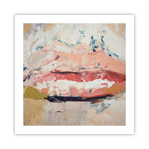 Plakat - Budzi zmysły - 50x50 cm