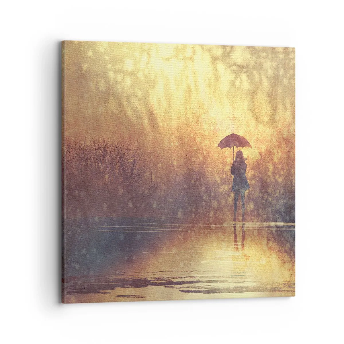 Obraz na płótnie - Czuję, że ktoś na mnie patrzy - 70x70 cm