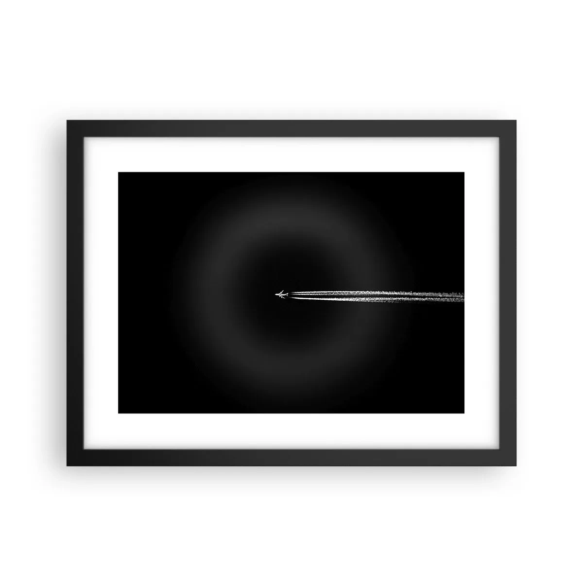 Plakat w czarnej ramie - W inny wymiar - 40x30 cm