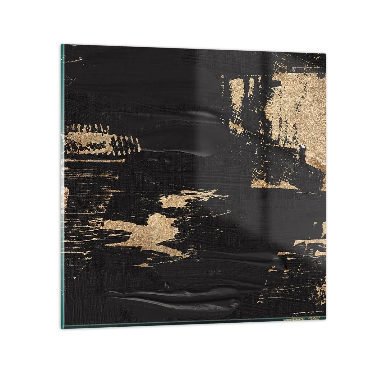 Obraz na szkle - Ślad dotyku - 70x70 cm