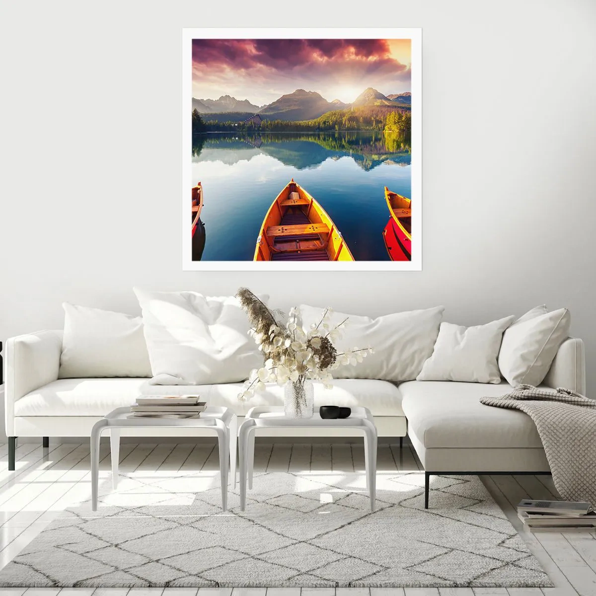 Plakat - Nic przeciw naturze - 30x30 cm