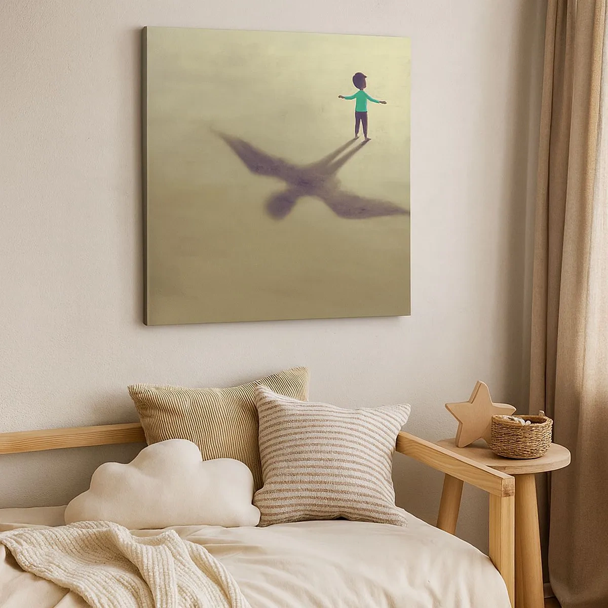 Obraz na płótnie - Bohater przyszłości - 30x30 cm