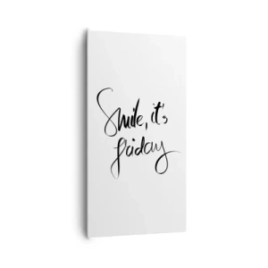 Obraz na płótnie - Prawdziwa radość - 65x120 cm