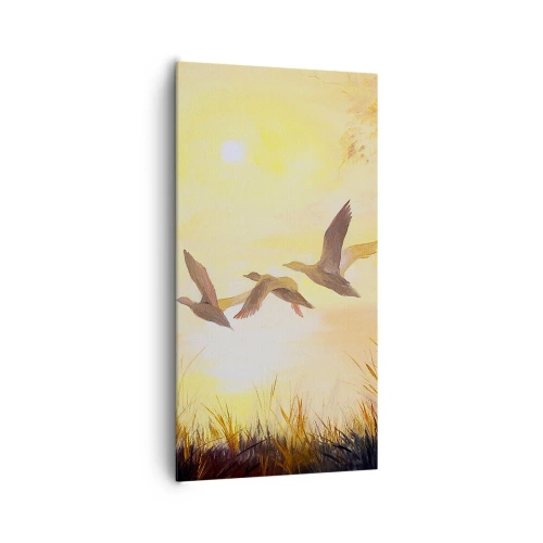 Obraz na płótnie - Początek dalekiej podróży - 65x120 cm