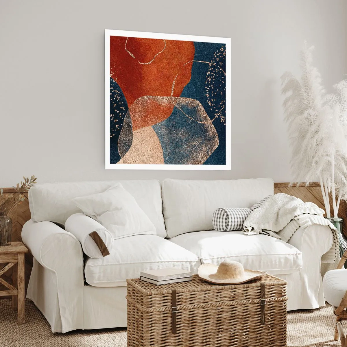 Plakat - Lekkość bytu - 50x50 cm