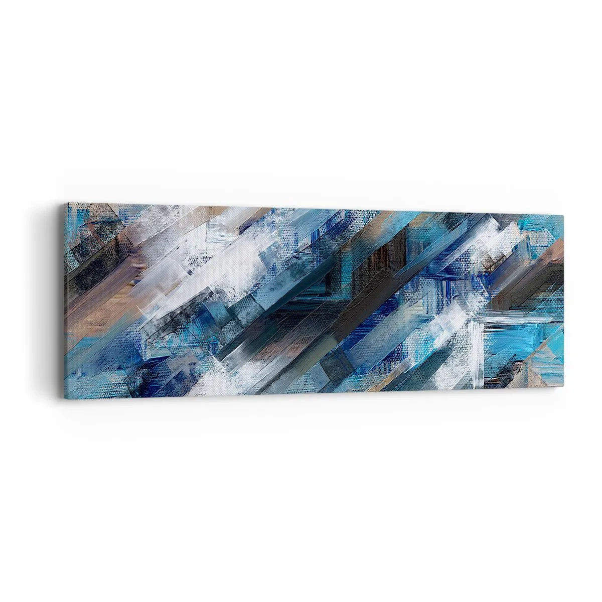 Obraz na płótnie - Po błękitnym skosie - 90x30 cm