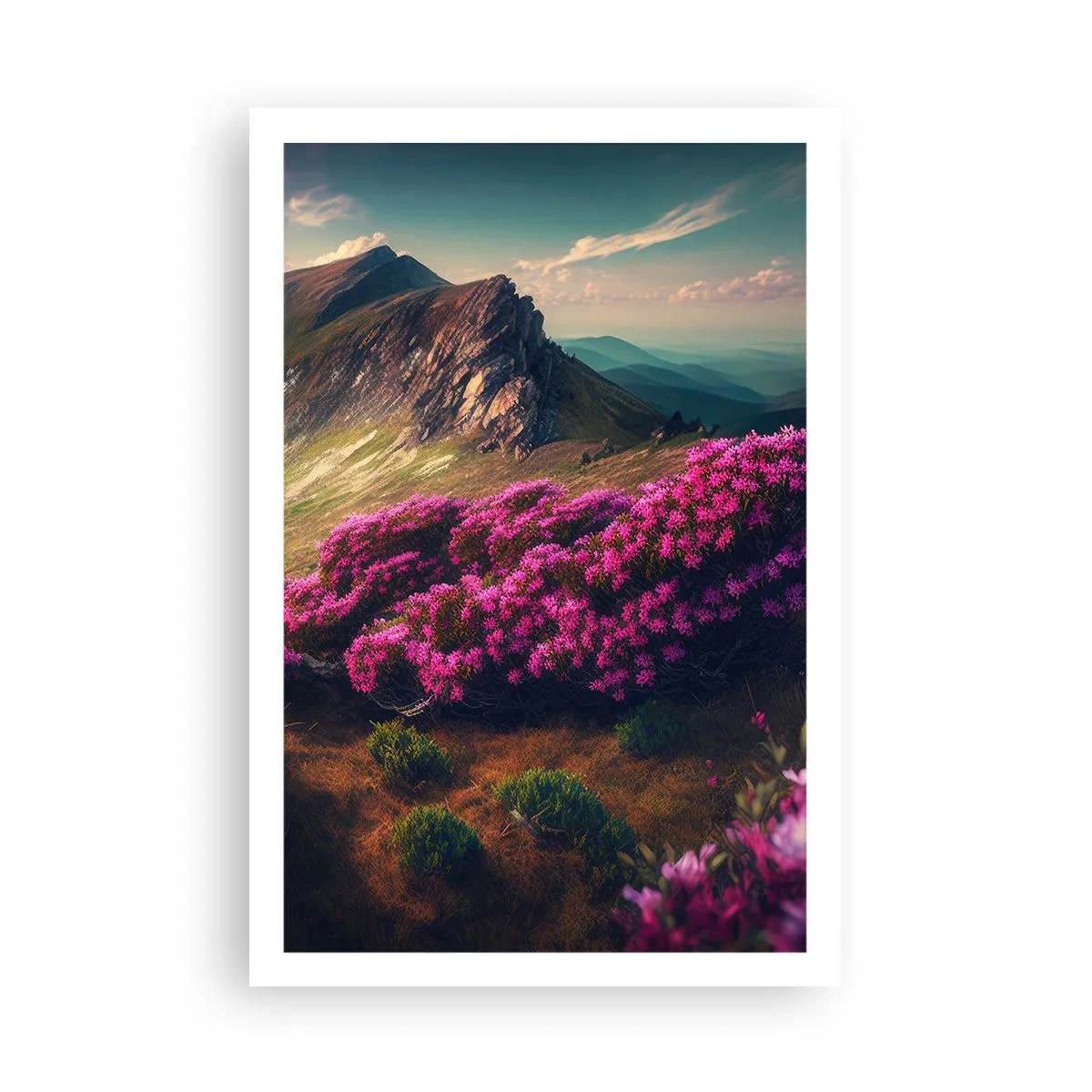 Plakat - Lato w górach - 61x91 cm