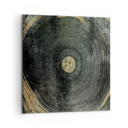 Obraz na płótnie - Zmiana i trwanie - 50x50 cm