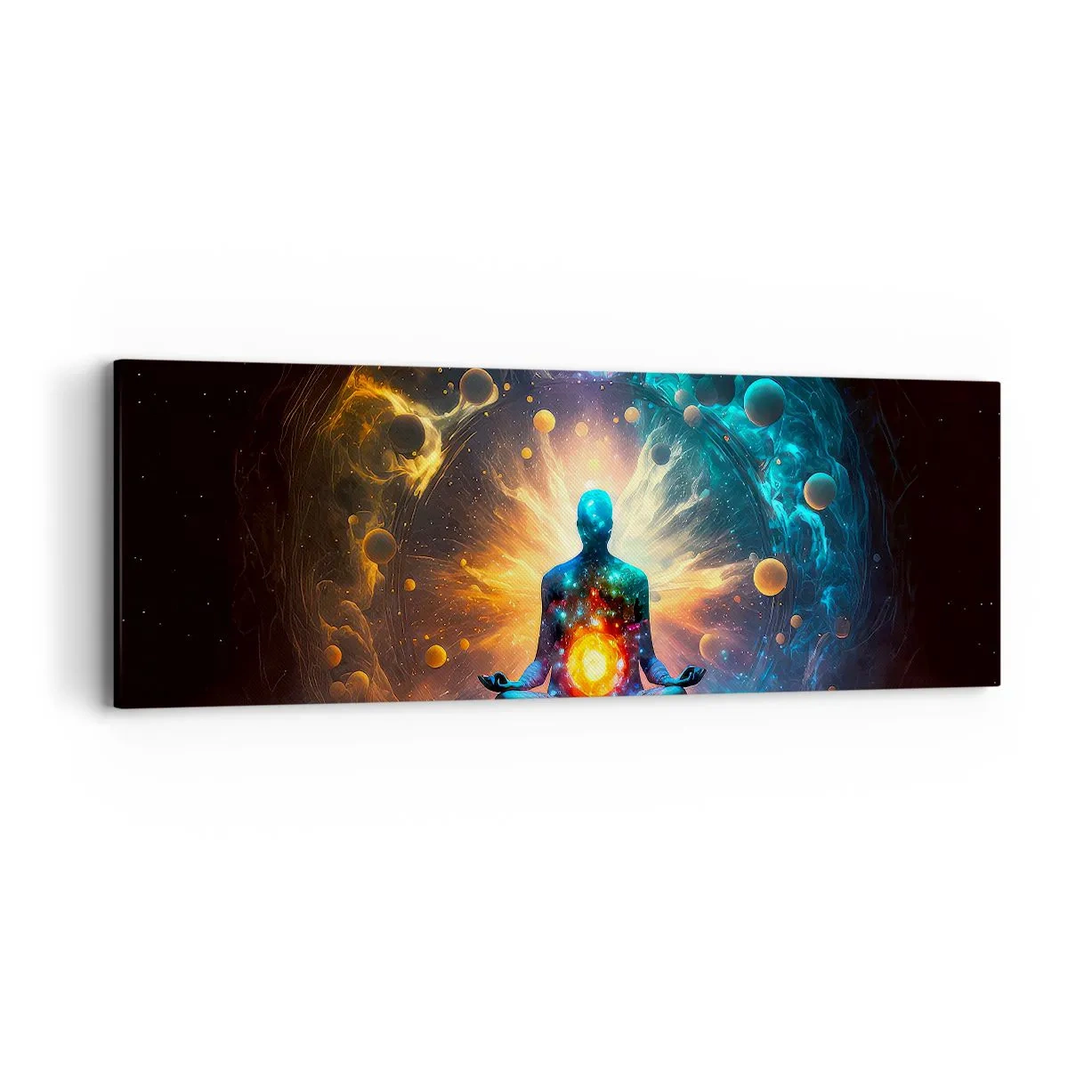 Obraz na płótnie - Kosmiczny spokój - 90x30 cm