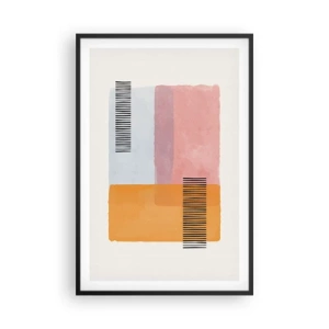 Plakat w czarnej ramie - Z kąta w kąt - 61x91 cm