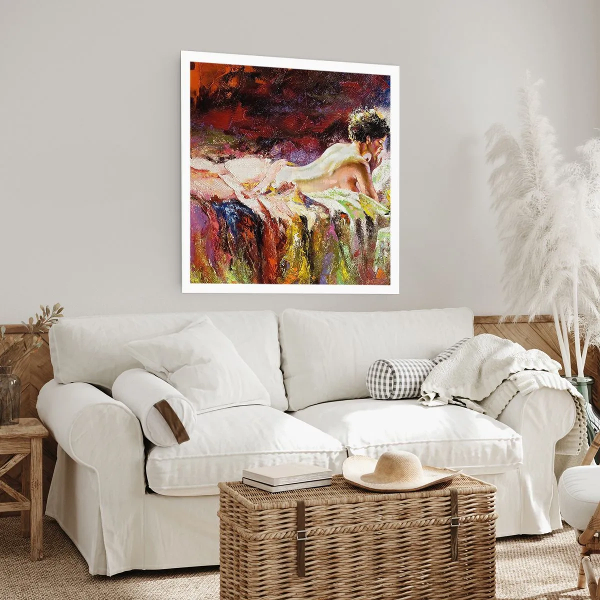 Plakat - Zamyślona Wenus - 50x50 cm