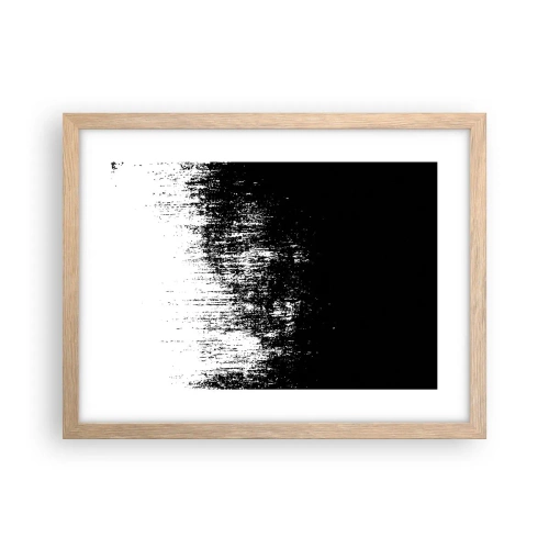 Plakat w ramie jasny dąb - I zwycięzcą jest… - 40x30 cm