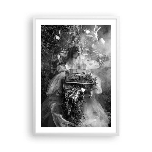 Plakat w białej ramie - Sama Matka – Natura - 50x70 cm