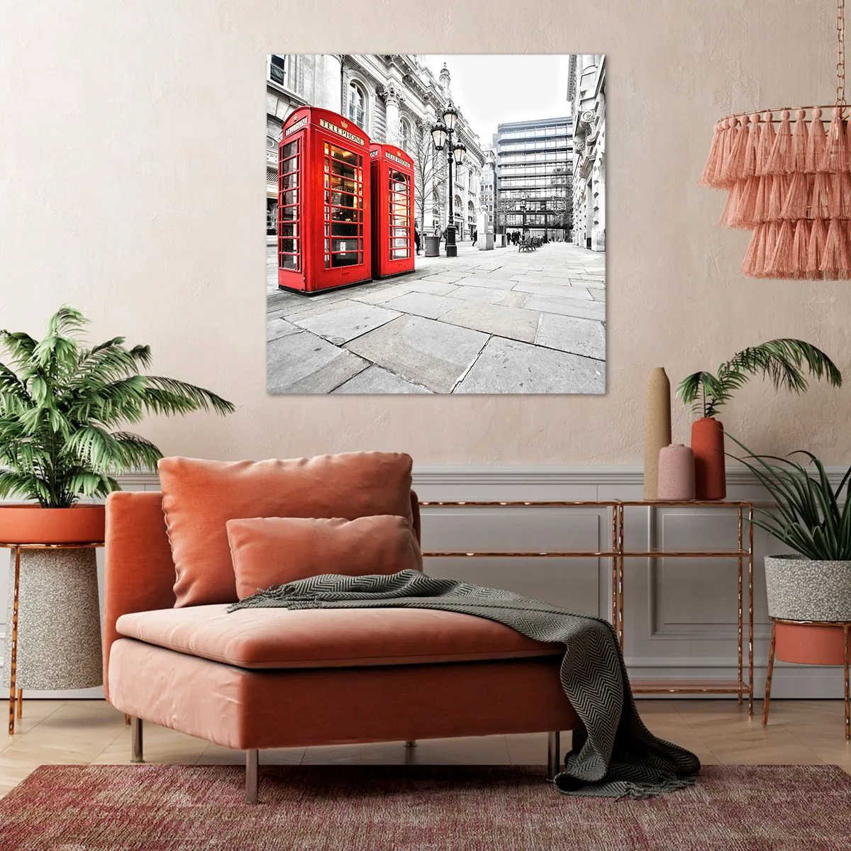 Obraz na płótnie - Welcome to London - 50x50 cm