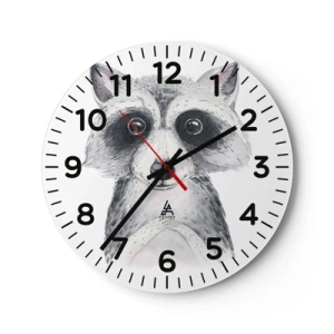 Zegar ścienny - Chwila na wzruszenie - 40x40 cm