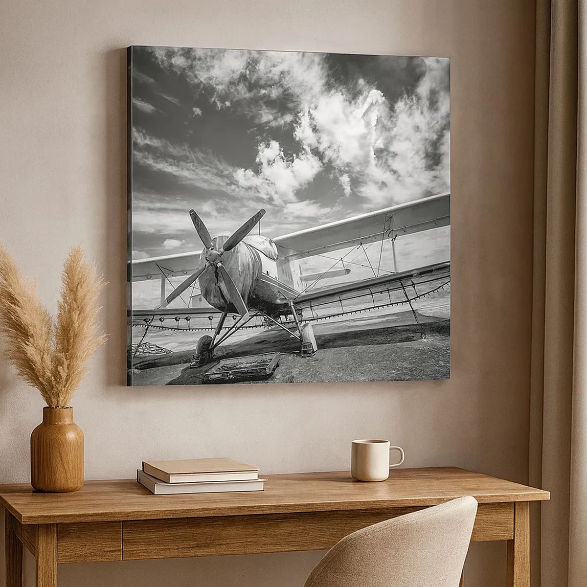 Obraz na płótnie - Nie mogę się doczekać! - 30x30 cm