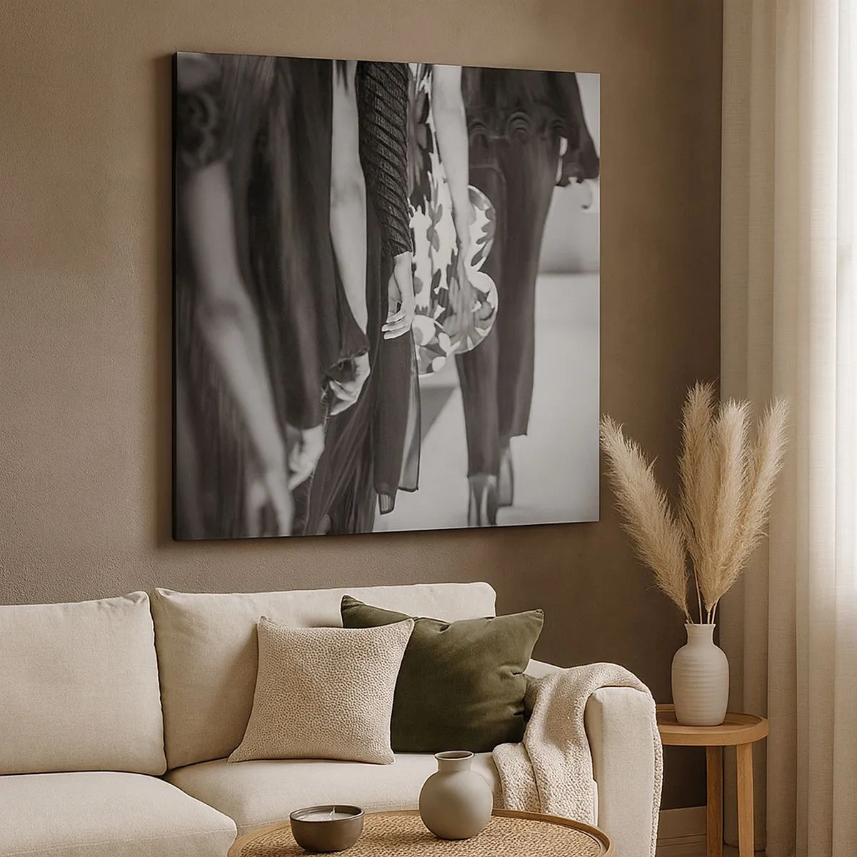 Obraz na płótnie - Stylowa parada - 30x30 cm