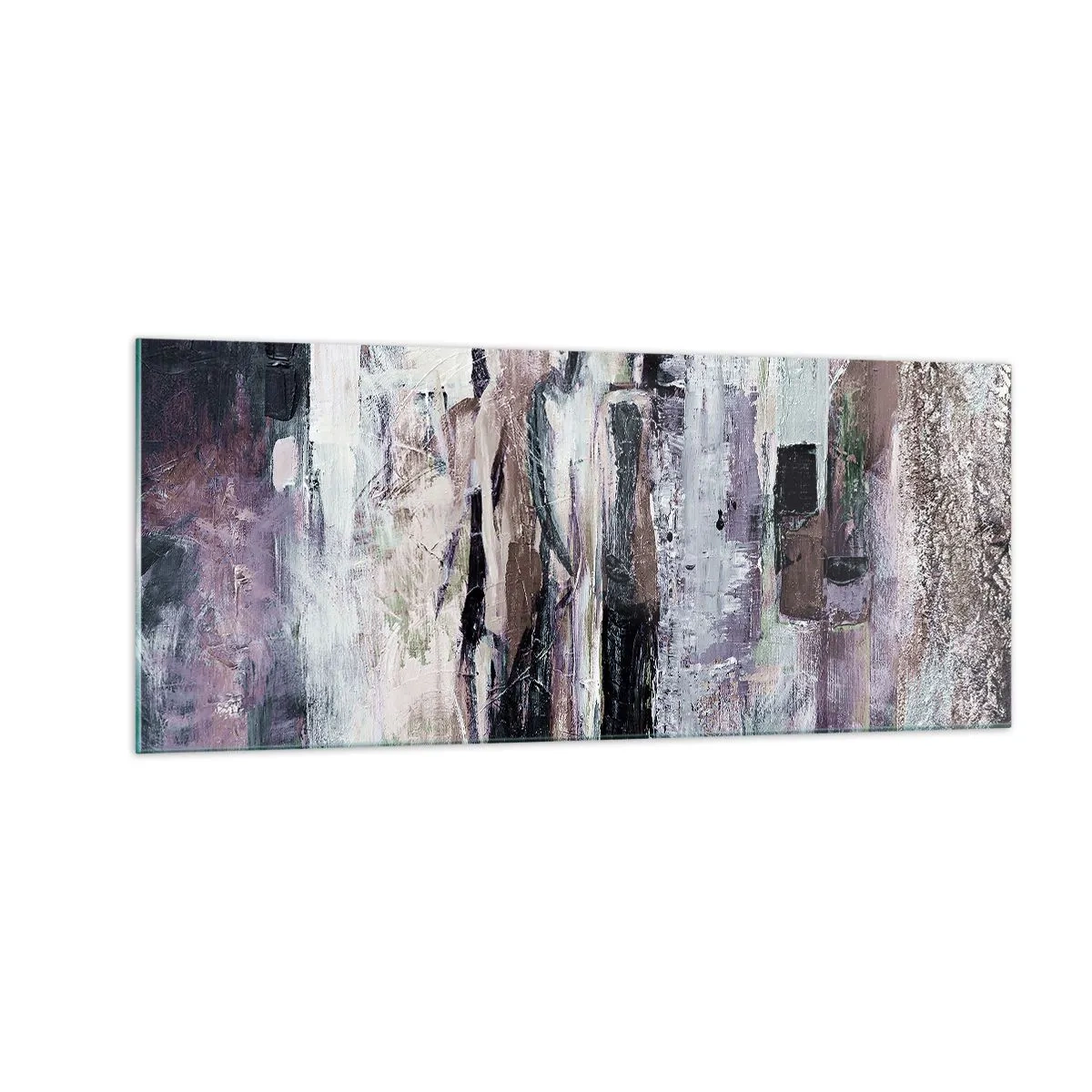 Obraz na szkle - Tajemnicza trójka - 100x40 cm
