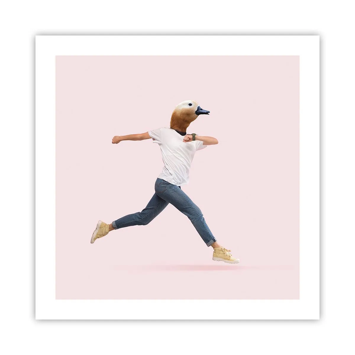 Plakat - Szczypta absurdu - 50x50 cm