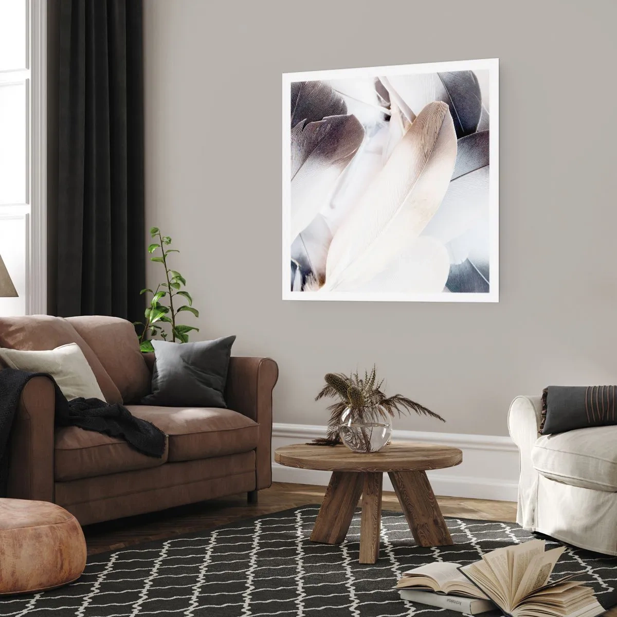 Plakat - Niemal anielskie - 60x60 cm