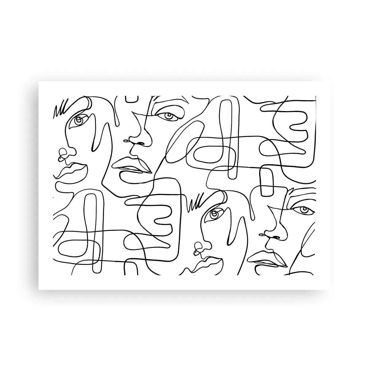 Plakat - W splątanych emocjach - 70x50 cm