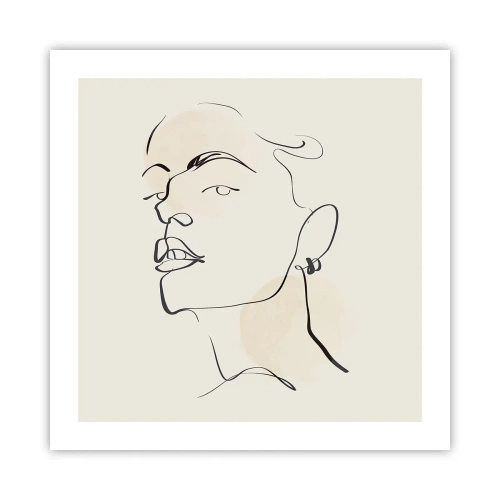 Plakat - Dumne spojrzenie - 50x50 cm