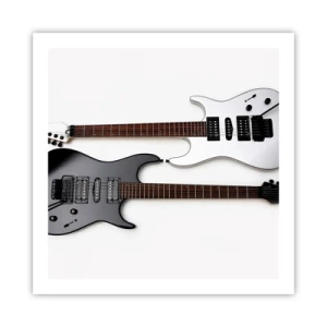 Plakat - Harmonia kształtów - 60x60 cm