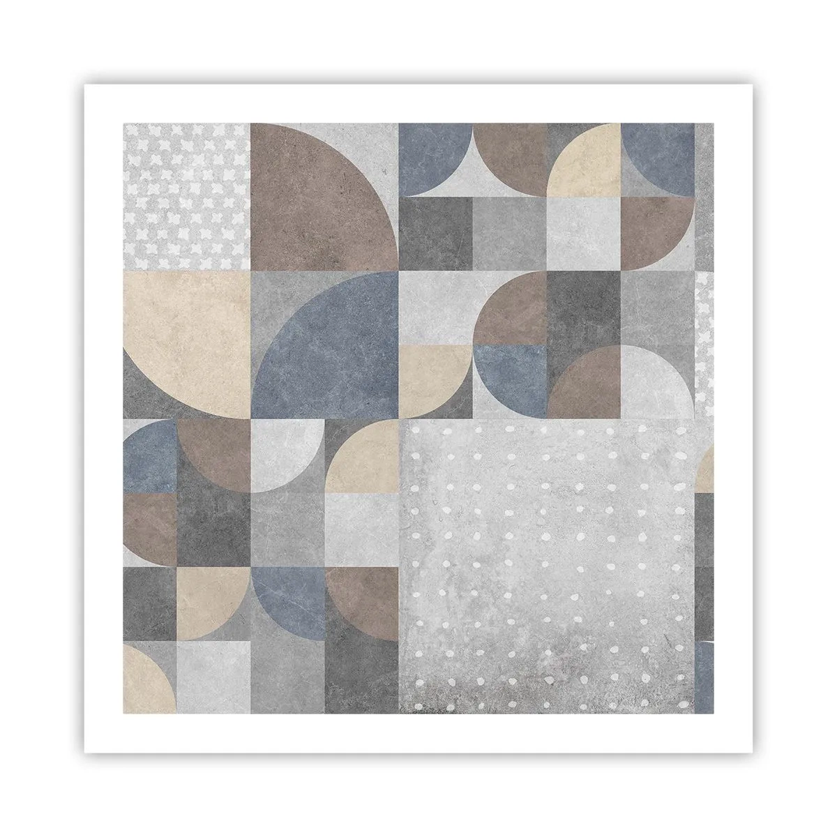 Plakat - Ceramiczna fantazja - 60x60 cm