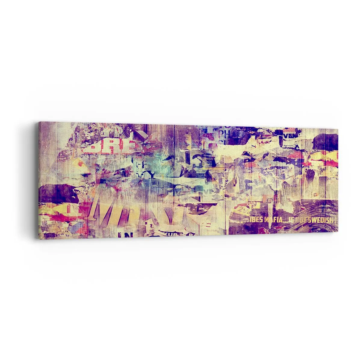 Obraz na płótnie - I tyle zostanie - 90x30 cm