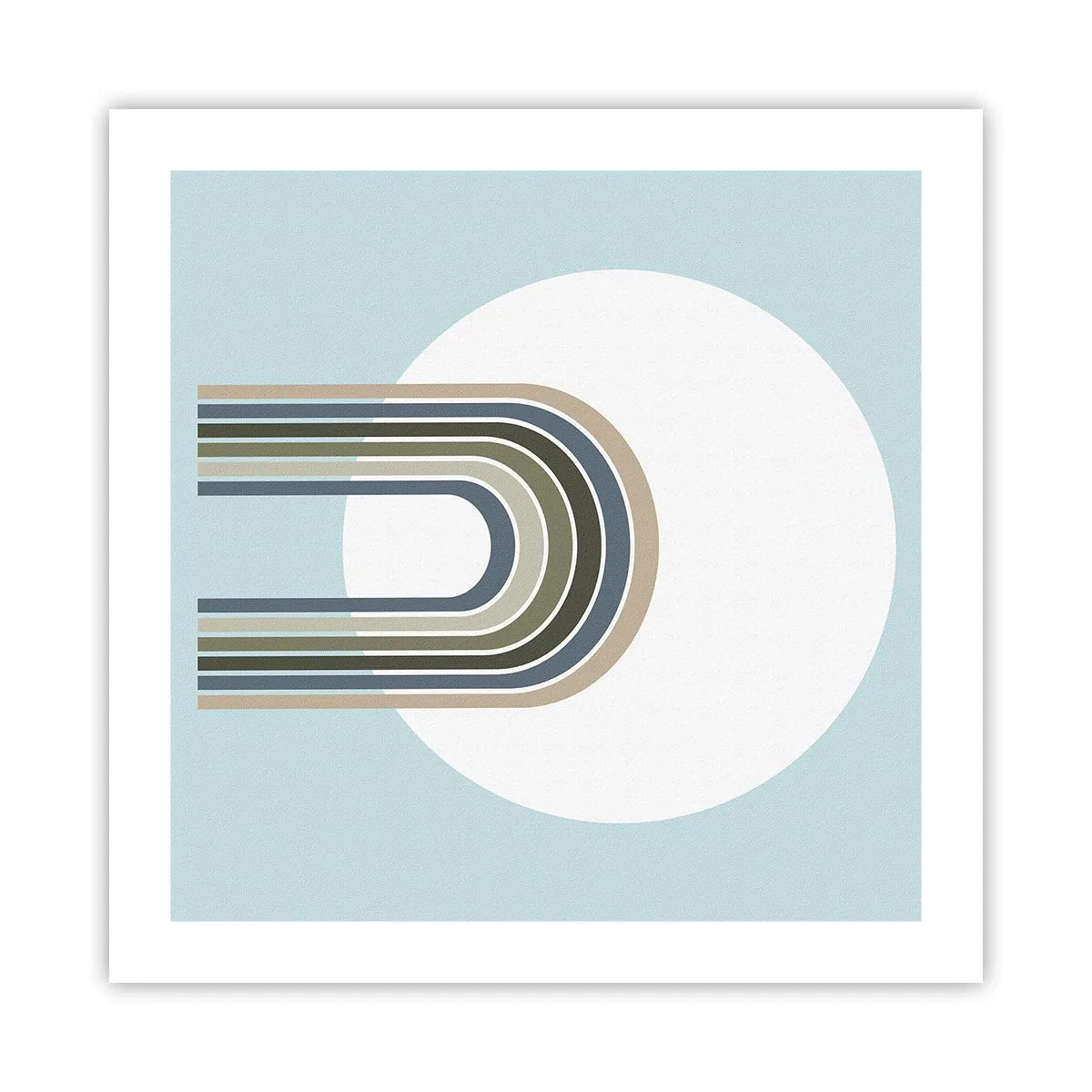 Plakat - Nieodparte przyciąganie - 50x50 cm