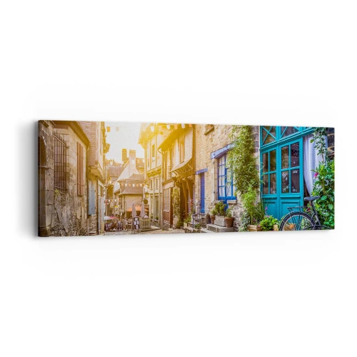 Obraz na płótnie - Biały duch miasteczka - 90x30 cm