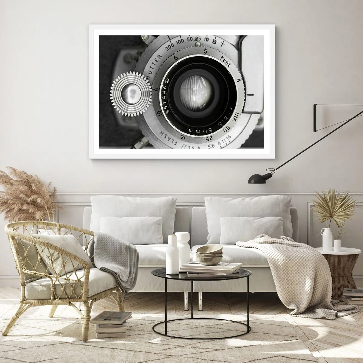 Plakat w białej ramie - Opowieść o Hollywood - 70x50 cm