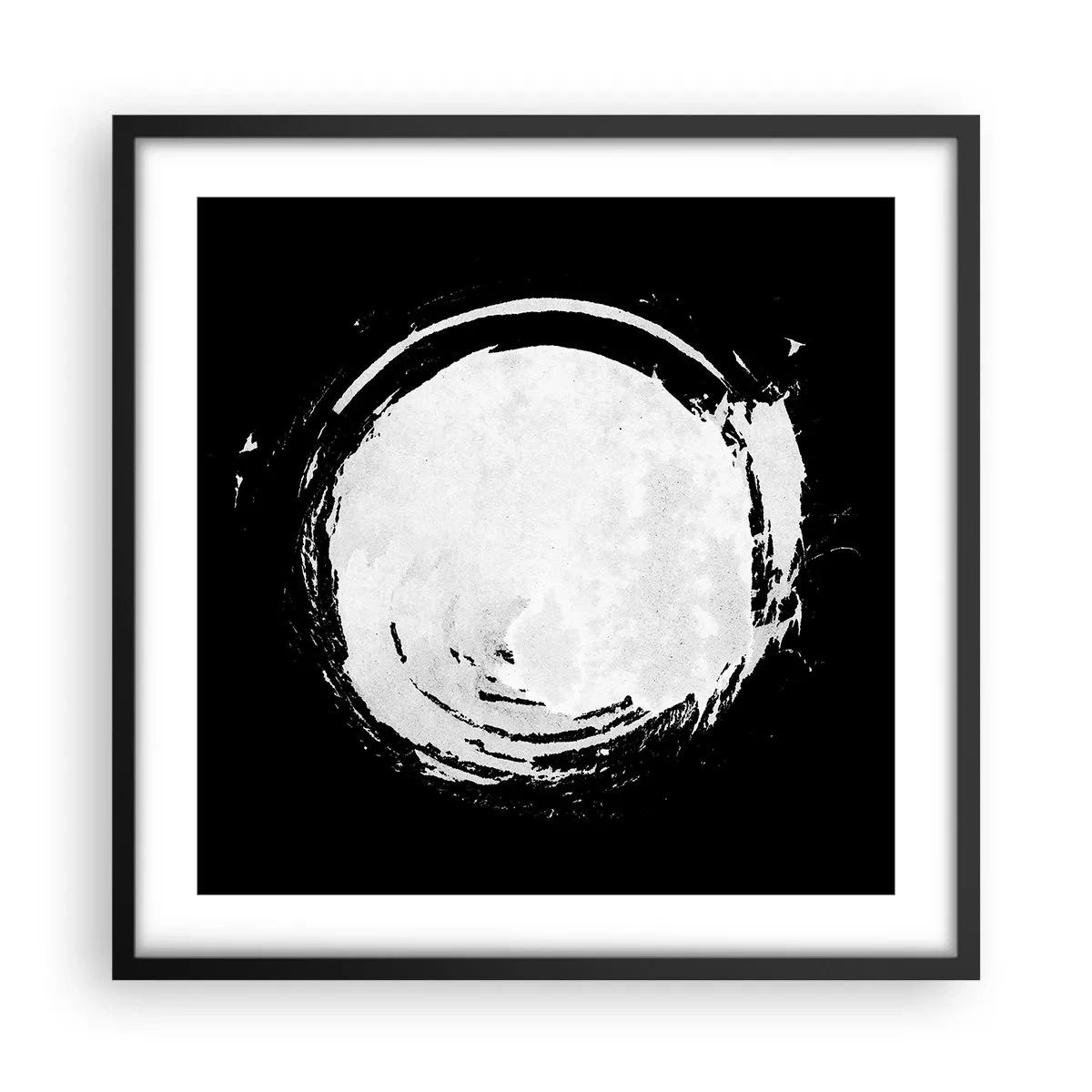 Plakat w czarnej ramie - Dobre wyjście - 50x50 cm