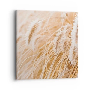Obraz na płótnie - Złoty szelest traw - 40x40 cm