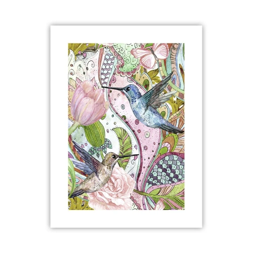 Plakat - Wplątane w pnączach - 30x40 cm