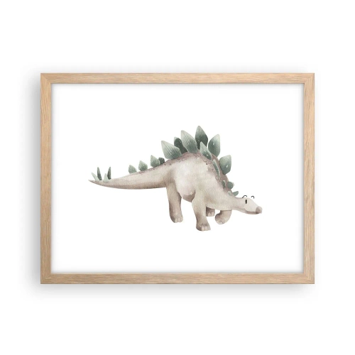 Plakat w ramie jasny dąb - Wasz przyjaciel - 40x30 cm