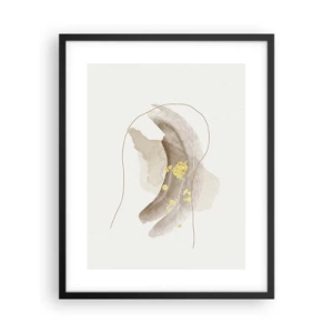 Plakat w czarnej ramie - Napotkane w przestrzeni - 40x50 cm