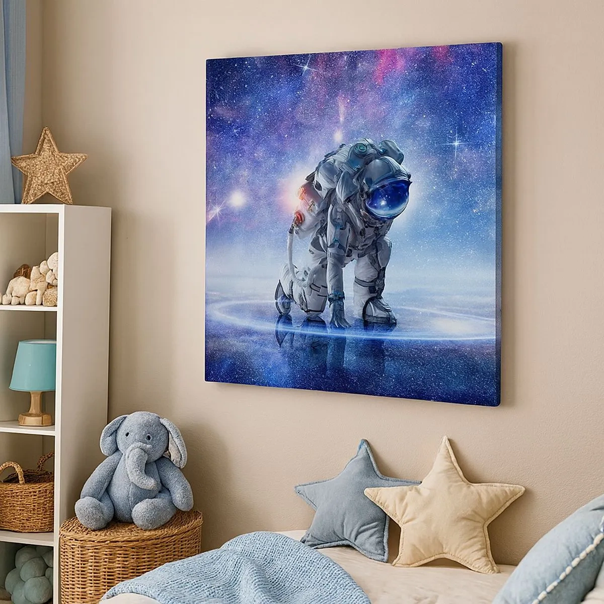 Obraz na płótnie - Niebo gwiaździste nade mną - 30x30 cm