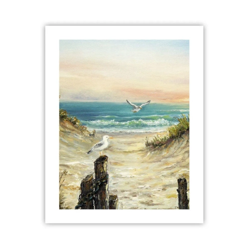 Plakat - Bezwietrzne zacisze - 40x50 cm