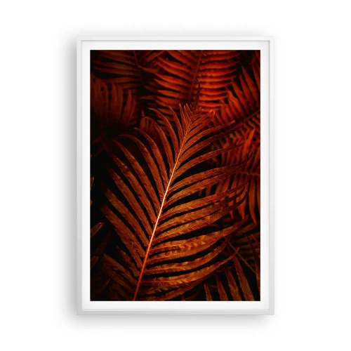 Plakat w białej ramie - Żar życia - 70x100 cm