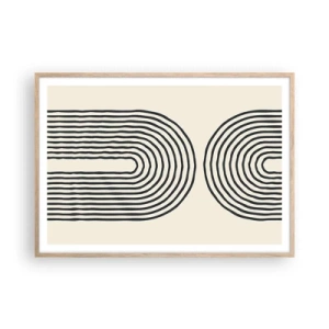 Plakat w ramie jasny dąb - Już za chwilę… - 100x70 cm