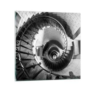 Obraz na szkle - Wyżej i wyżej - 30x30 cm