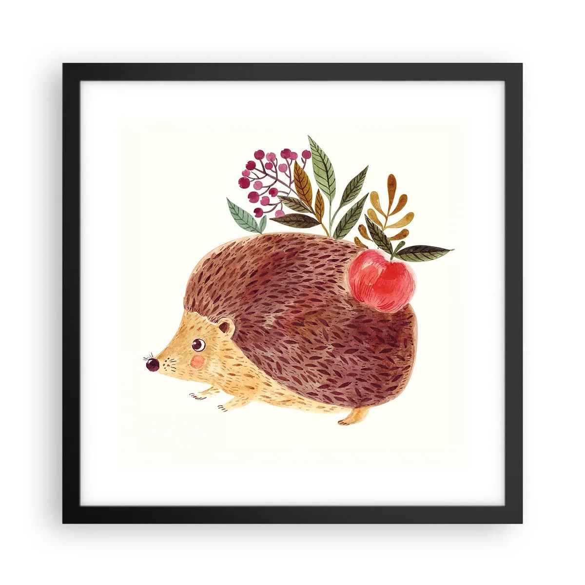 Plakat w czarnej ramie - I już mnie lubisz - 40x40 cm