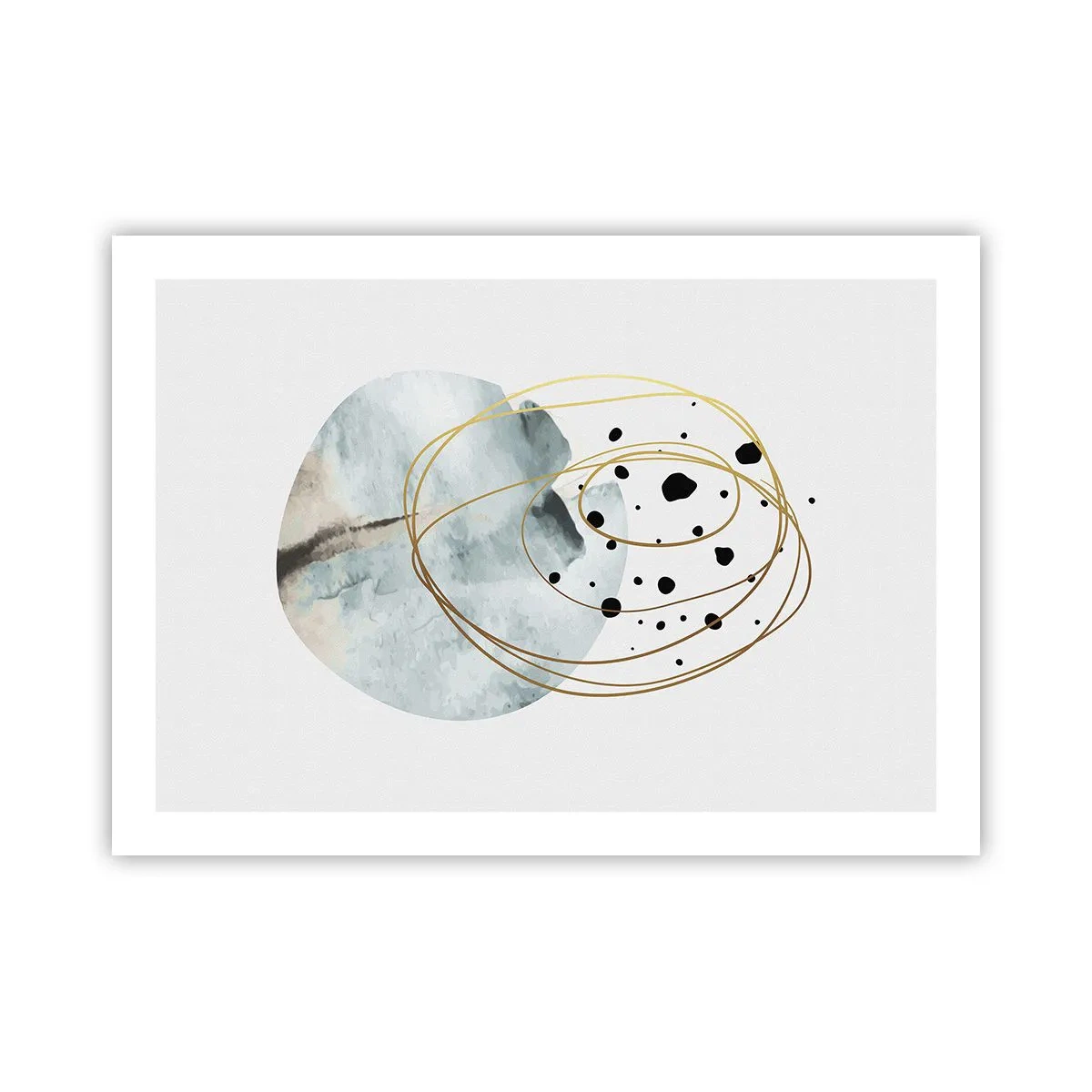 Plakat - W objęciach przestrzeni - 70x50 cm