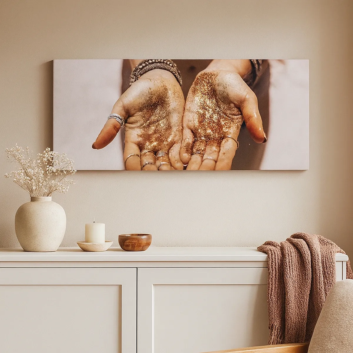 Obraz na płótnie - Dar dla ciebie - 30x30 cm