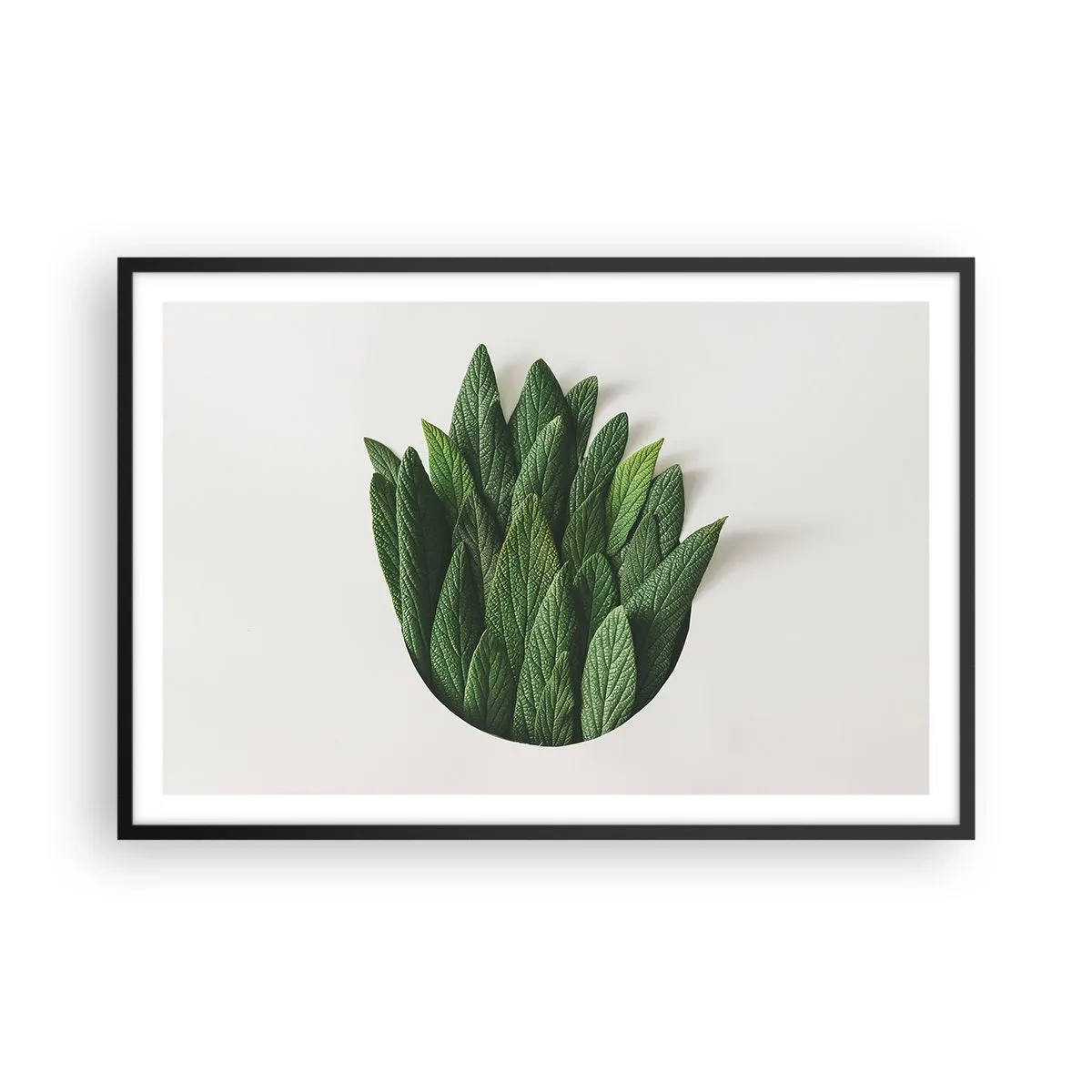 Plakat w czarnej ramie - Nieposkromiona ciekawość - 91x61 cm